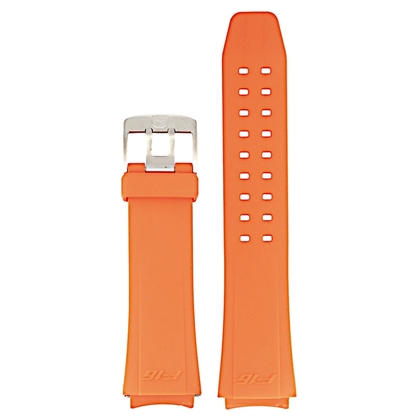 Luminox Serien 9109, 9123, 9125, 9129 Uhrenarmband F16 Fighting Falcon Gummi Orange