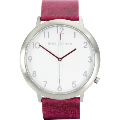 Rolf Cremer Jumbo II 495109 Uhrenarmband Dunkelrot 24mm