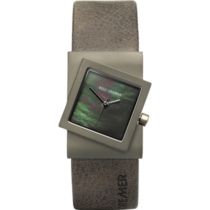 Rolf Cremer Turn 492370 Uhrenarmband Schlamm Leder 22mm