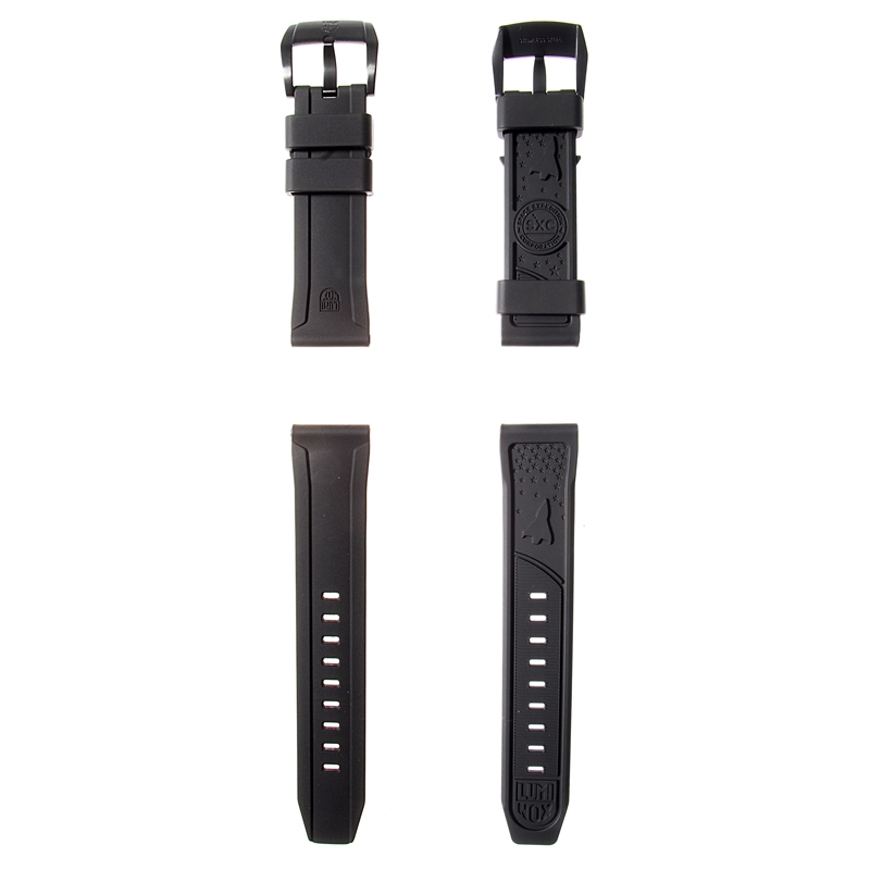 Luminox 5020 SXC / XCOR Aerospace Uhrenarmband Gummi Schwarz - FP.5020.20B