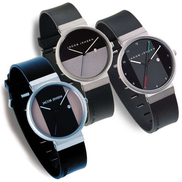 Jacob Jensen 712, 730, 731, 732, 733, 738 Uhrenarmband Gummi 17mm