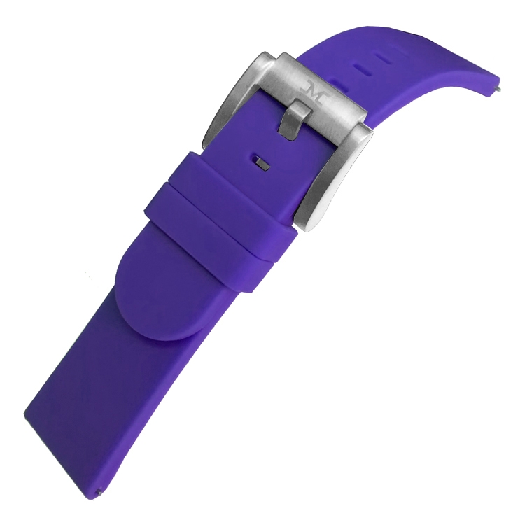 Marc Coblen / TW Steel Silikon Uhrenarmband Lila 22mm