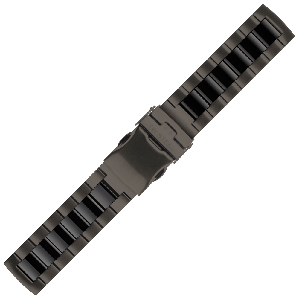 TW Steel Uhrenarmband TW313 Mitchell Niemeyer Canteen - Stahl 22mm