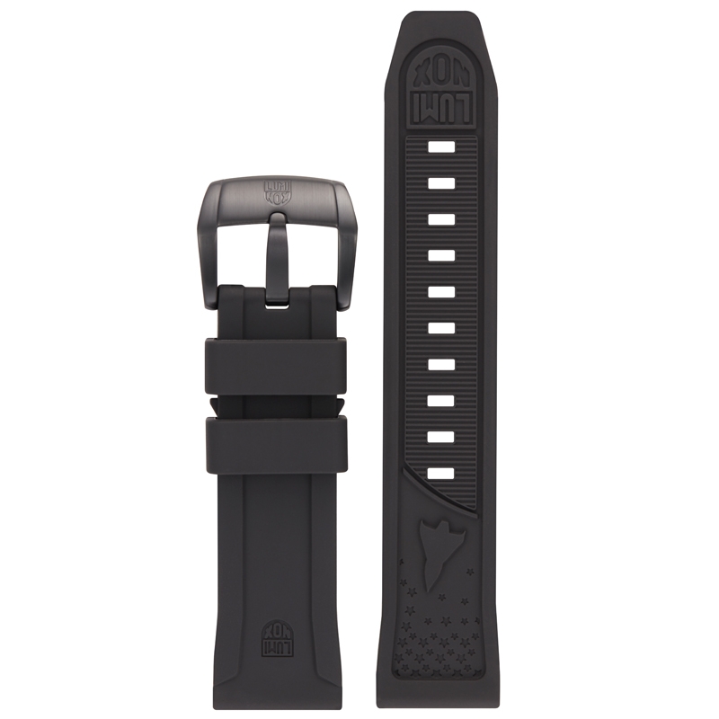 Luminox 5020 SXC / XCOR Aerospace Uhrenarmband Gummi Schwarz - FP.5020.20B