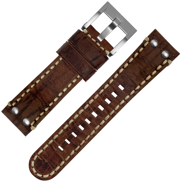 TW Steel Universelles Uhrenarmband Vintage Leder Braun