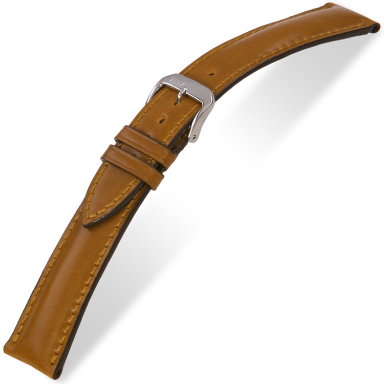 Rios Chicago Uhrenarmband Shell Cordovan Honig