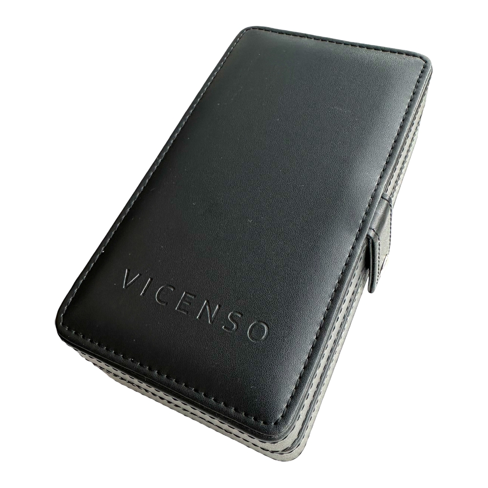 Vicenso Uhrenbox Reiseetui - 1 Uhr