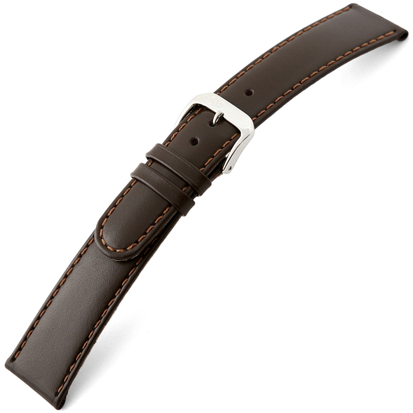 Rios Arizona Uhrenarmband Sattelleder Braun