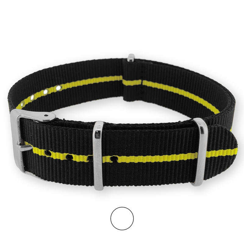 Skunk Gelb NATO Uhrenarmband G10 Military Nylon Strap