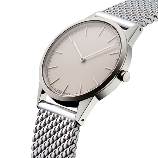 Mesh Milanaise Uhrenarmband Grob Gewebter Stahl - Extra Schliesse