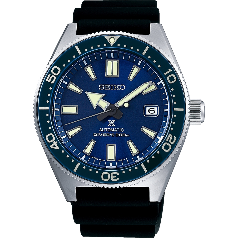 Seiko Prospex SPB053 Uhrenarmband R02C011J0 Gummi Schwarz 20mm