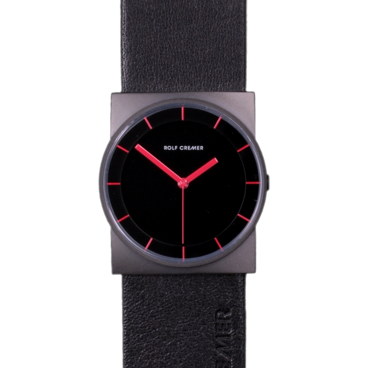 Rolf Cremer Concepta 505601 Uhrenarmband Schwarz 26mm