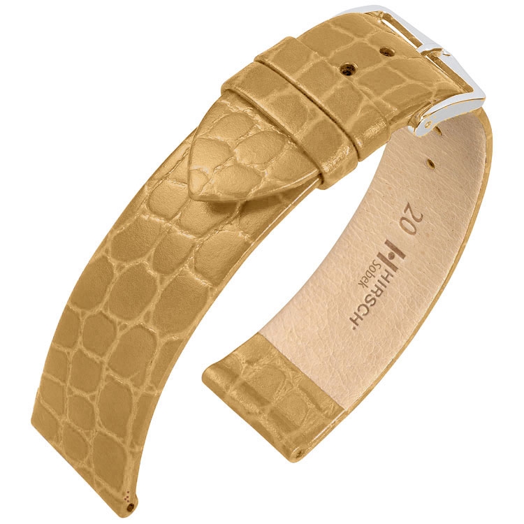 Hirsch Sobek Uhrenarmband Beige