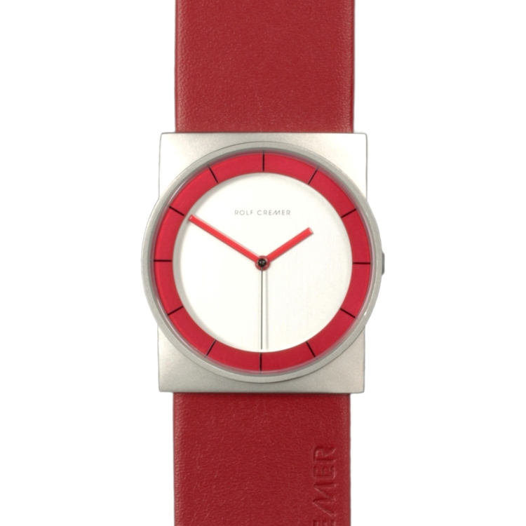 Rolf Cremer Concepta 505602 Uhrenarmband Rot 26mm