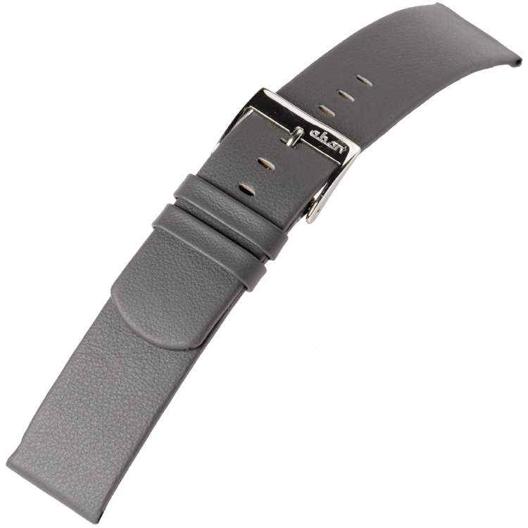 a.b.art Ersatzuhrenarmband D DL E ES I OS Serie Grau 12, 16, 21 und 26 mm
