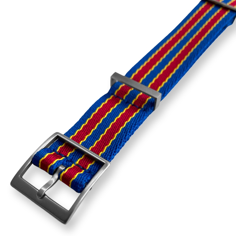 Blaugrana Special Seatbelt NATO Deluxe Nylon Strap
