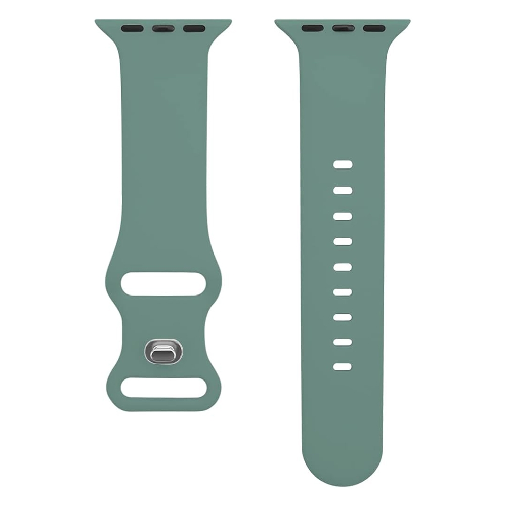 Apple Watch Uhrenarmband Gummi Meeresgrün