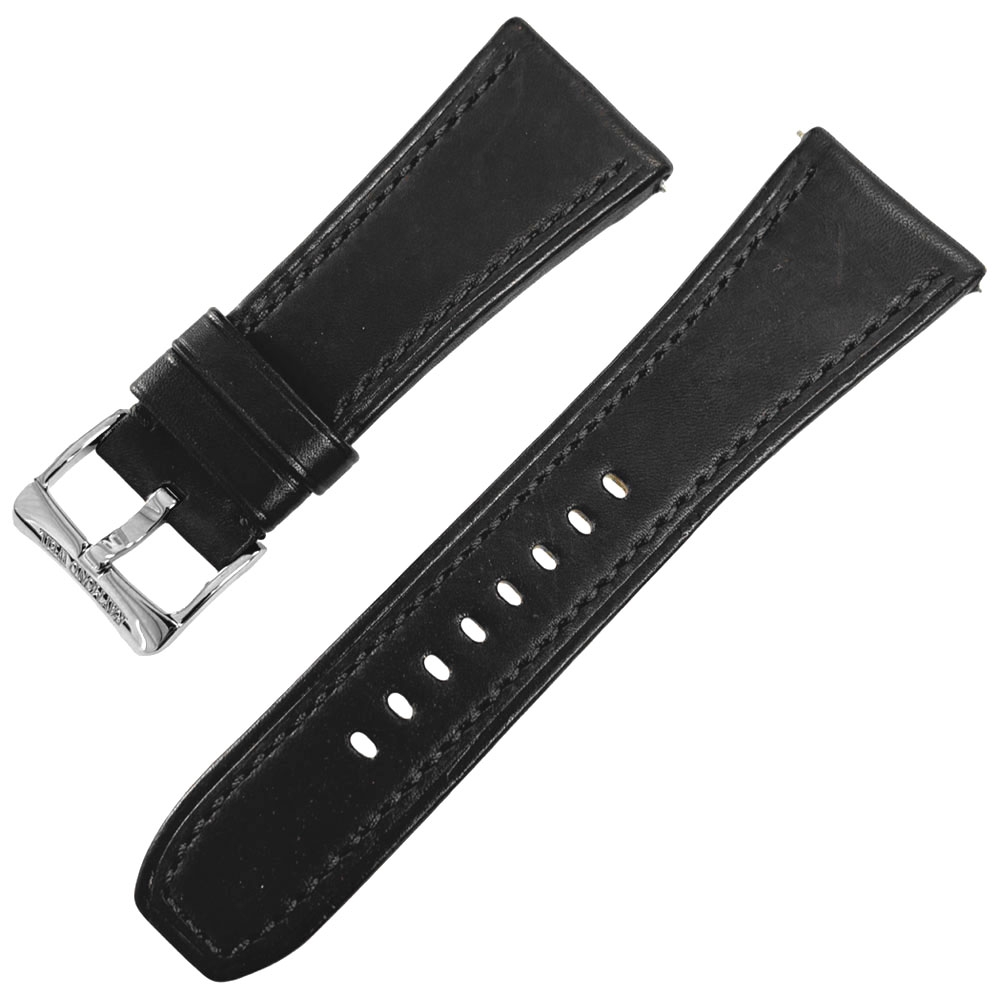 Raymond Weil Don Giovanni Uhrenarmband Kalbsleder Schwarz 28mm