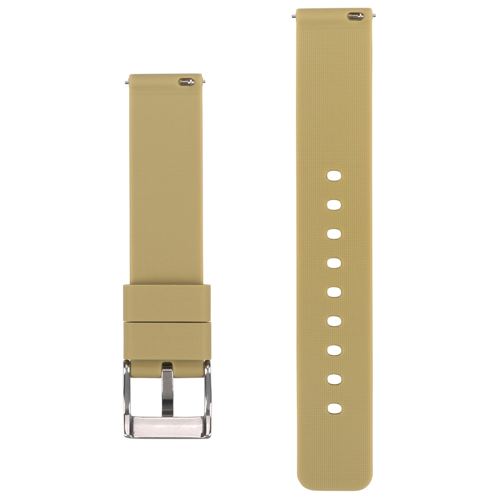 Silikon Gummi Uhrenarmband Beige