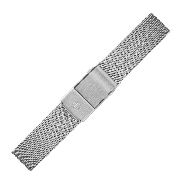 Daniel Wellington 12mm Petite Sterling Mesh Uhrenarmband Edelstahl