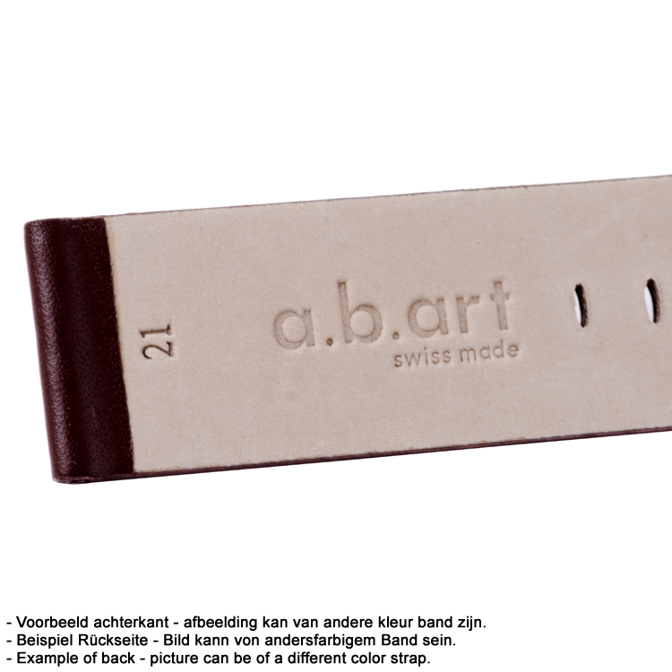 a.b.art Ersatzuhrenarmband E Serie Grau 26 mm