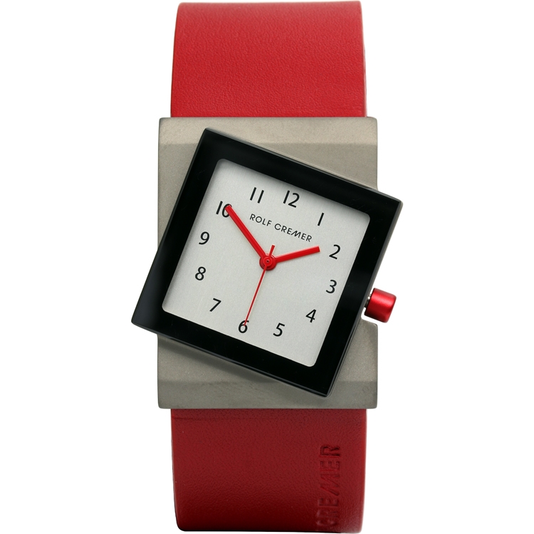 Rolf Cremer Big Turn 503406 Uhrenarmband Rot 26mm
