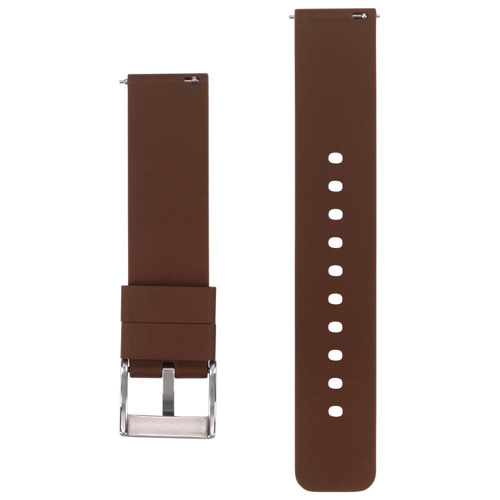 Silikon Gummi Uhrenarmband Braun