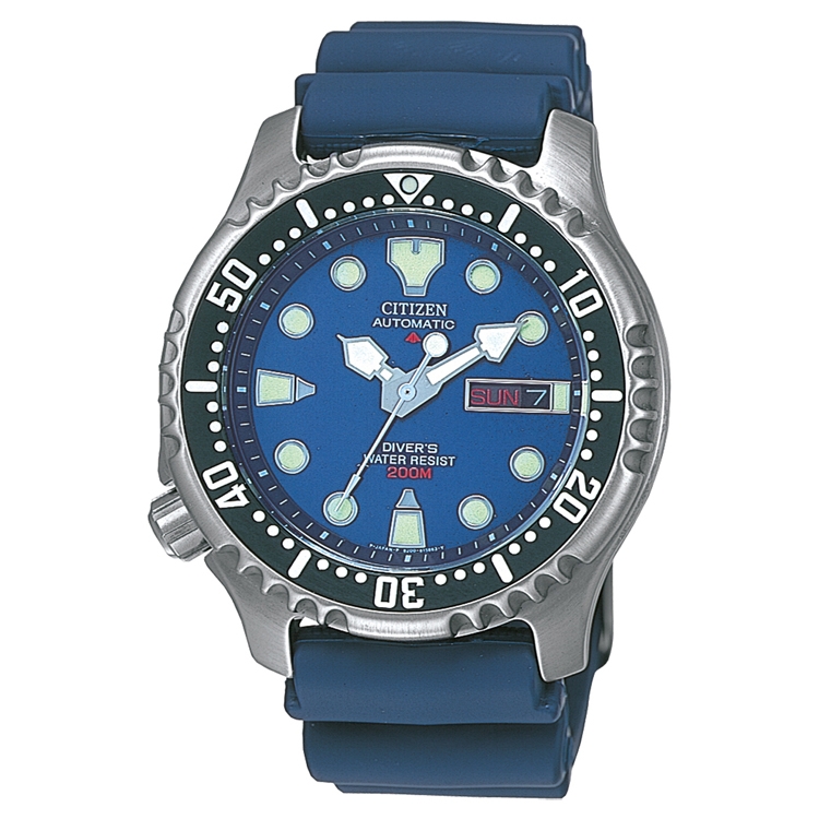 Citizen Promaster NY0040-17LE Uhrenarmband Blau - 20mm