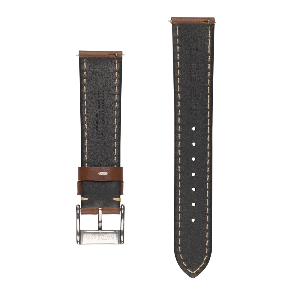 Uhrenarmband Kalbsleder Braun