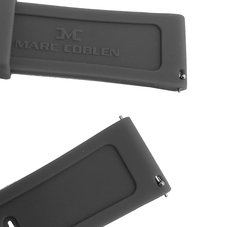 Marc Coblen / TW Steel Silikon Uhrenarmband Camel 22mm