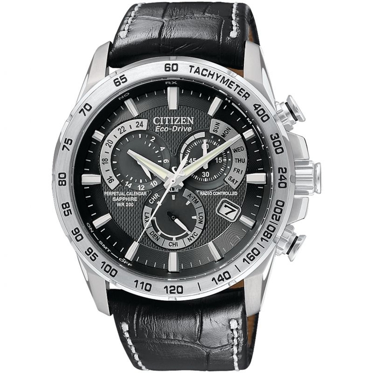 Citizen Eco-Drive Chronograph AT4000-02E Uhrenarmband 24mm