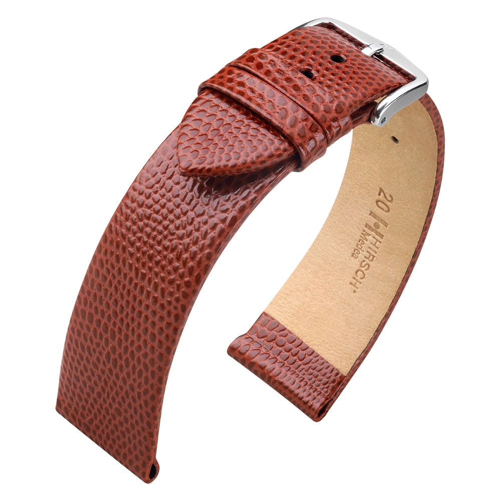 Hirsch Medea Uhrenarmband Braun - 20mm