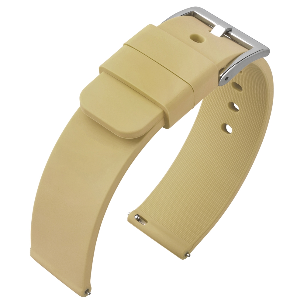 Silikon Gummi Uhrenarmband Beige