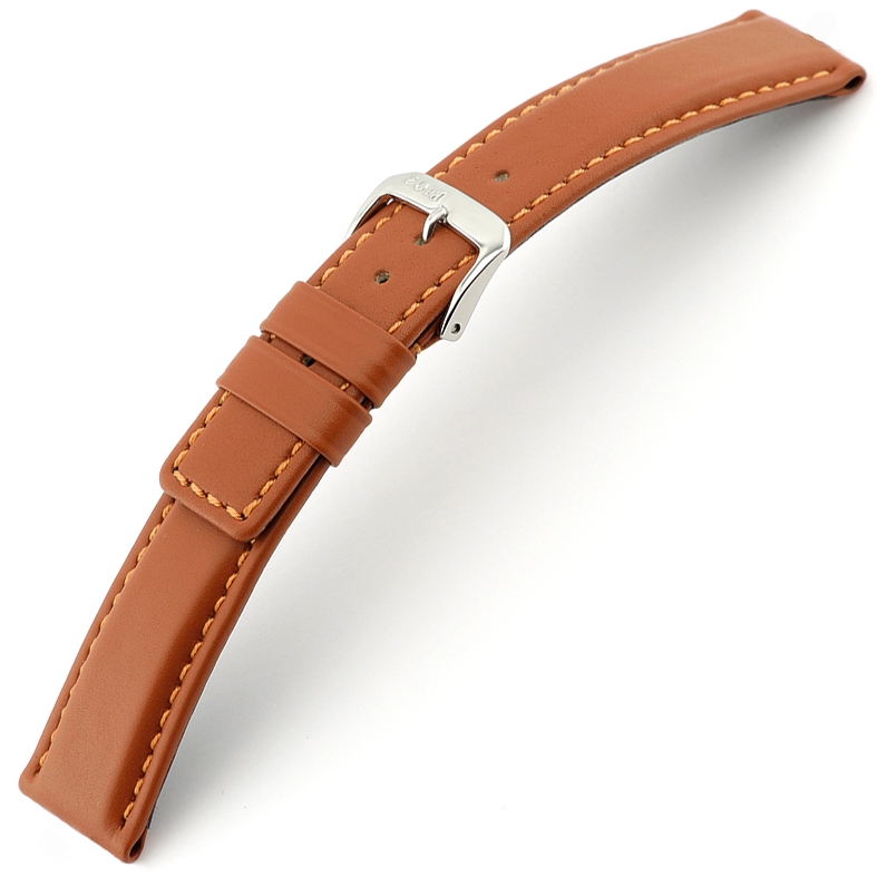 Rios Solid Uhrenarmband Rindsleder Cognac