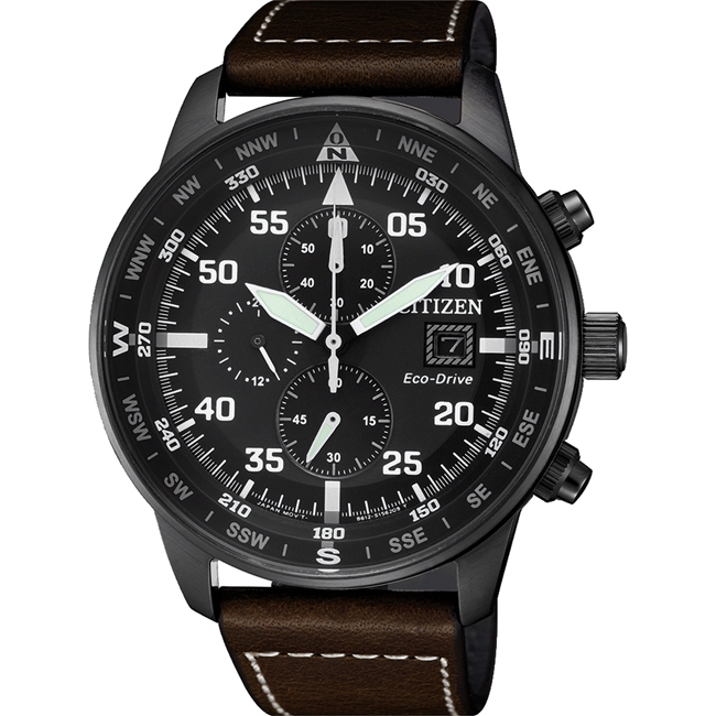 Citizen Eco-Drive Chronograph CA0695-17E Uhrenarmband 22mm