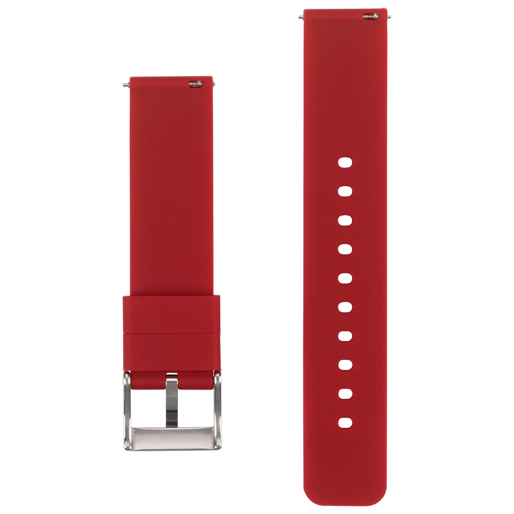Silikon Gummi Uhrenarmband Dunkelrot